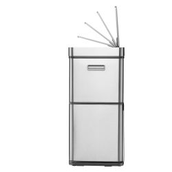 EKO Mirage recycler plus sensor 30+14,5+14 ltr - mat RVS