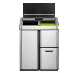 EKO Mirage recycler plus sensor 30+14,5+14 ltr - mat RVS
