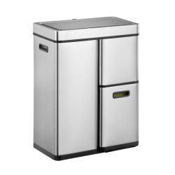 EKO Mirage recycler plus sensor 30+14,5+14 ltr - mat RVS