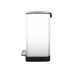 EKO Pedaalemmer E-Cube recycling 28+18 ltr - wit
