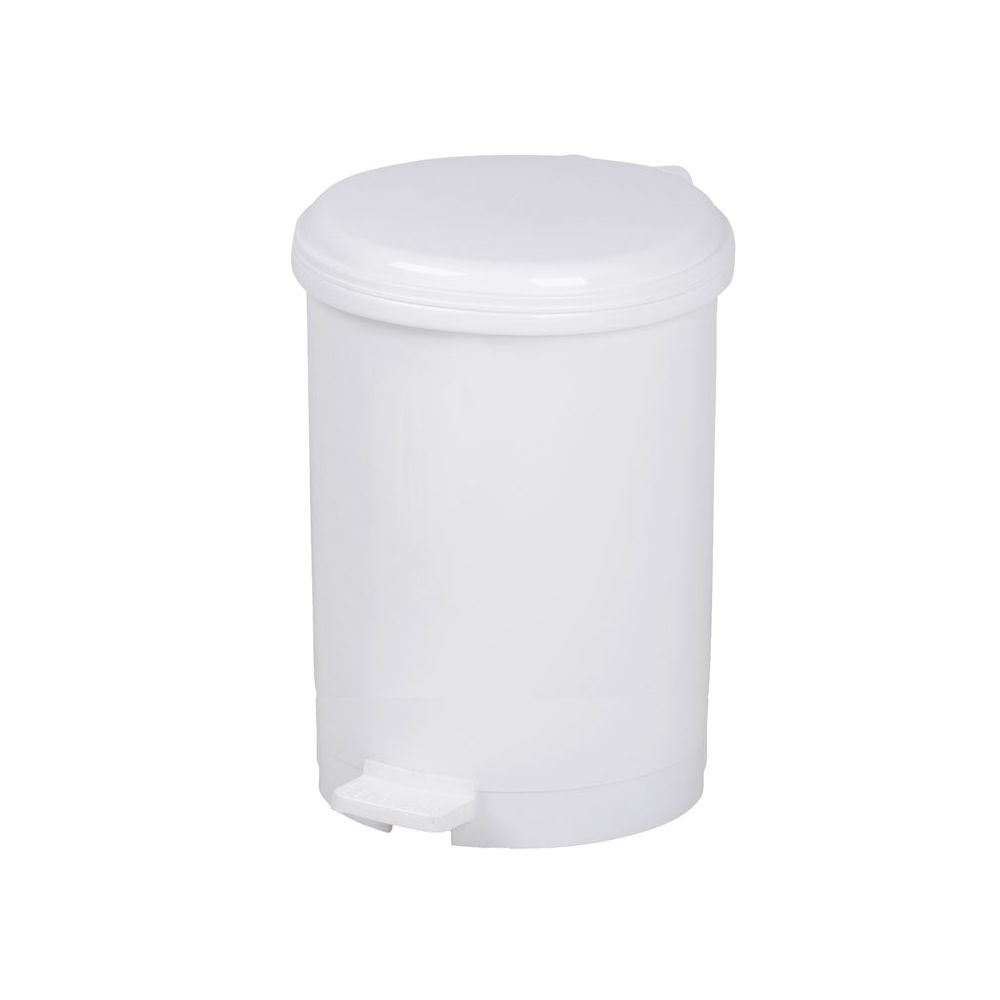 Pedaalemmer 40 ltr - wit
