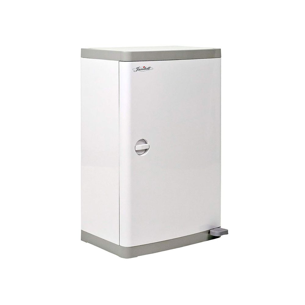 Janibell Luier pedaalemmer 43 ltr - wit