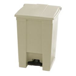Rubbermaid Step-On Classic container 45 ltr - beige