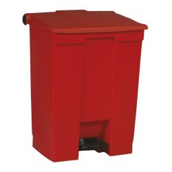 Rubbermaid Step-On Classic container 68 ltr - rood