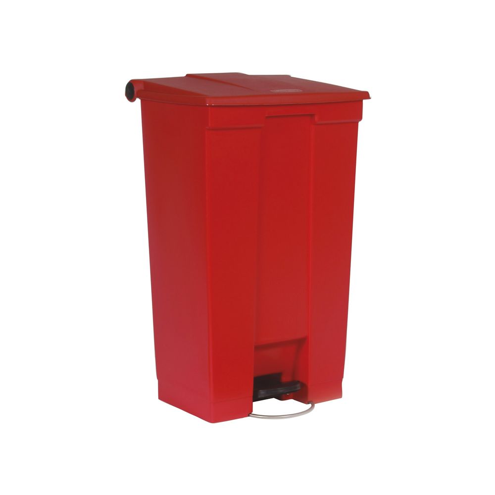 Rubbermaid Step-On Classic container 87 ltr - rood