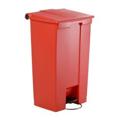 Rubbermaid Step-On Classic container 87 ltr - rood
