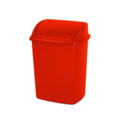 Afvalbak Swing 50 ltr - rood