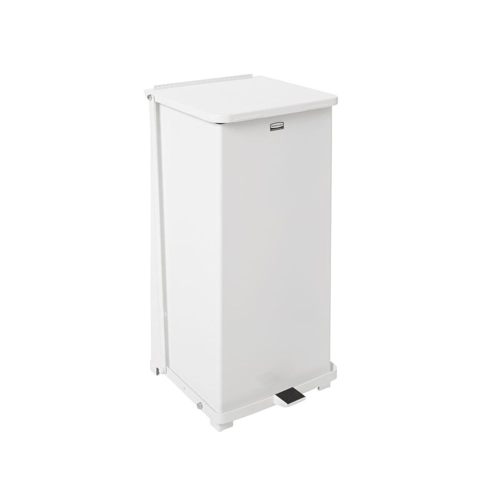 Rubbermaid Defender pedaalemmer 90 ltr - wit