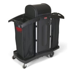 Rubbermaid Hotelwagen met hoge veiligheid - zwart