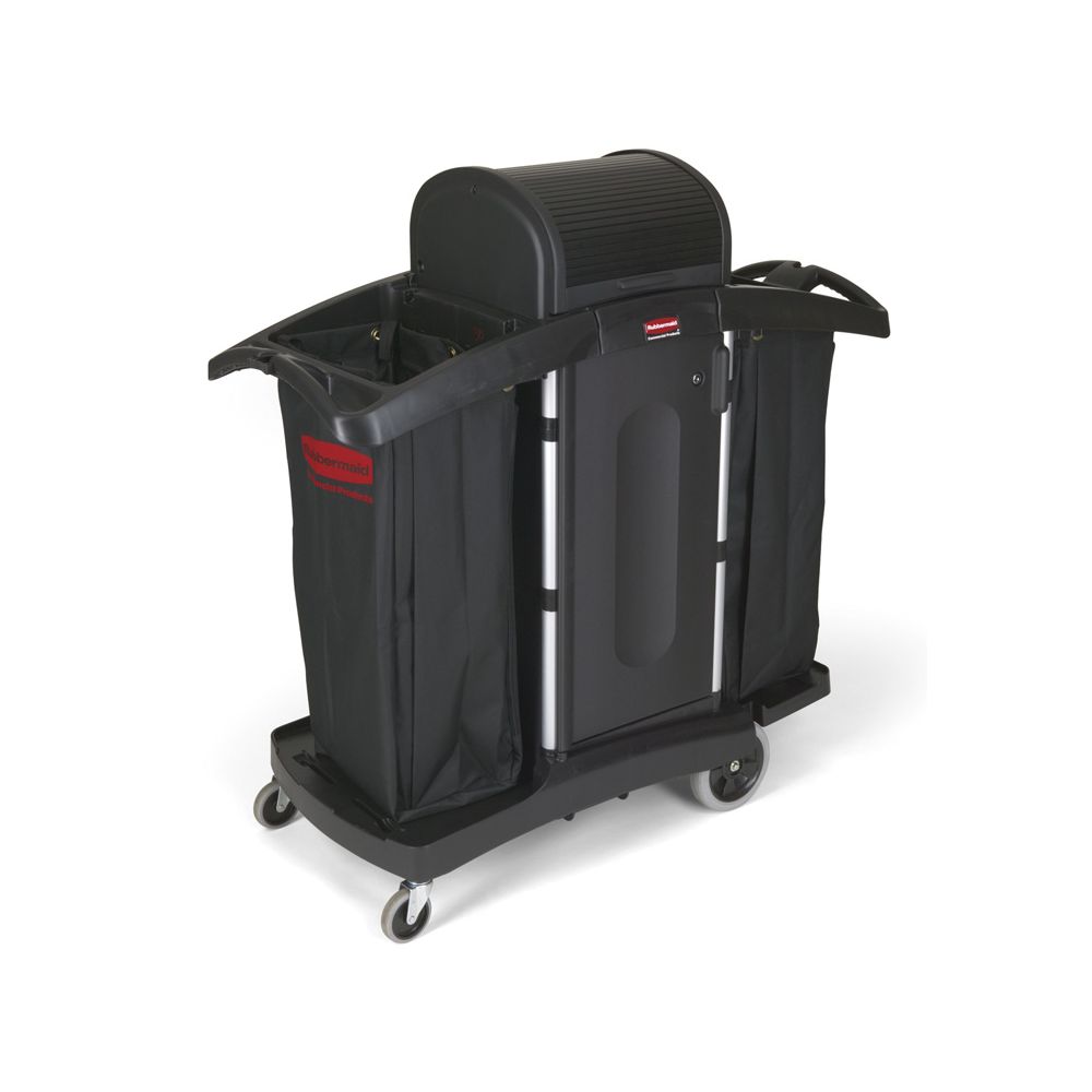 Rubbermaid Hotelwagen met hoge veiligheid - zwart