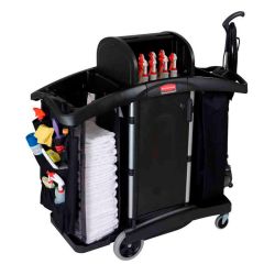 Rubbermaid Hotelwagen met hoge veiligheid - zwart