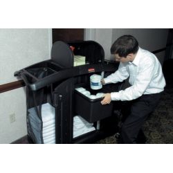 Rubbermaid Hotelwagen met hoge veiligheid - zwart