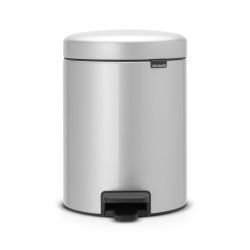 Brabantia pedaalemmer newIcon 5 ltr - metallic grijs