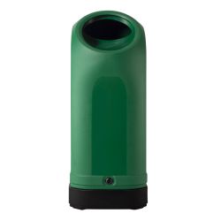Balloon buitenafvalbak 70 ltr zwart - groen