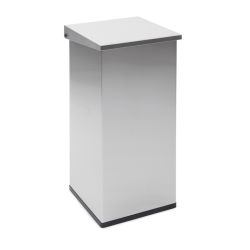 Carro-Lift afvalbak met demper - 55 ltr - RVS