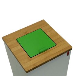 Klepdeksel voor Lune Paxa Medium - groen