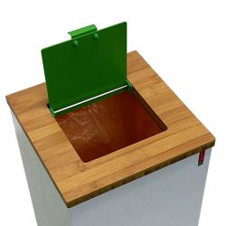 Klepdeksel voor Lune Paxa Medium - groen