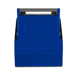 Stapelbare afvalbak Easytech 40 ltr - grijs/blauw