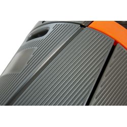 Phoenix buitenafvalbak 3x50 ltr - grijs-blauw-oranje