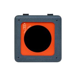 BrickBin cirulaire afvalbak Plastic 65 ltr - grijs/oranje