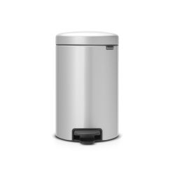 Brabantia pedaalemmer newIcon 12 ltr - metallic grijs