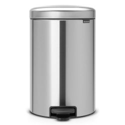 Brabantia pedaalemmer newIcon 20 ltr - mat RVS