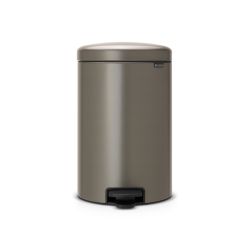Brabantia pedaalemmer newIcon 20 ltr - platina