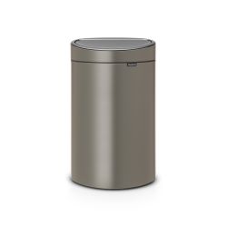 Brabantia Touch Bin 40 ltr - platina