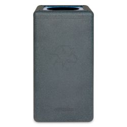 BrickBin cirulaire afvalbak Paper 65 ltr - grijs/blauw