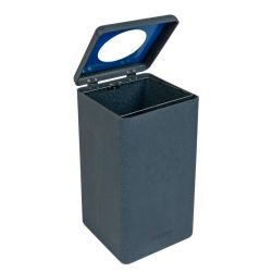 BrickBin cirulaire afvalbak Paper 65 ltr - grijs/blauw