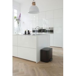 Brabantia Bo pedaalemmer 3x11 ltr - mat zwart
