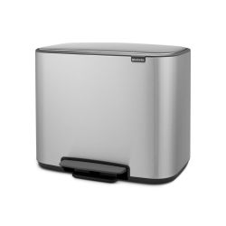 Brabantia Bo pedaalemmer 3x11 ltr - mat RVS FFP
