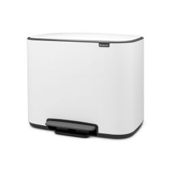 Brabantia Bo pedaalemmer 36 ltr - wit