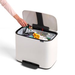 Brabantia Bo pedaalemmer 36 ltr - wit