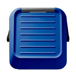 Stapelbare afvalbak Easymax 35 ltr grijs - blauw