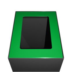 Top modulaire afvalscheidingsunit 60 ltr - groen