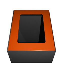 Top modulaire afvalscheidingsunit 60 ltr - oranje