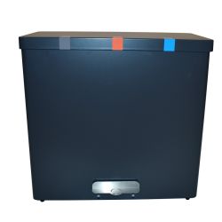 Brandveilige pedaalemmer RecycloKick 3 - grafietgrijs