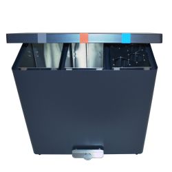 Brandveilige pedaalemmer RecycloKick 3 - grafietgrijs