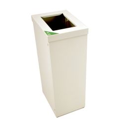 Modulaire afvalbak RecycloFlex 60 - wit