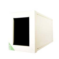 Modulaire afvalbak RecycloFlex 60 - wit