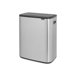 Brabantia Bo Touch Bin 2x30 ltr - mat RVS FPP