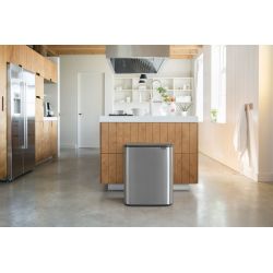 Brabantia Bo Touch Bin 2x30 ltr - mat RVS FPP