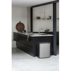 Brabantia Bo Touch Bin 2x30 ltr - mat RVS FPP