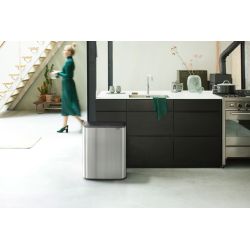 Brabantia Bo Touch Bin 2x30 ltr - mat RVS FPP