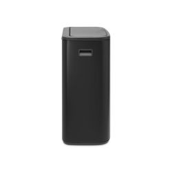Brabantia Bo Touch Bin 2x30 ltr - mat zwart