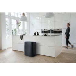 Brabantia Bo Touch Bin 2x30 ltr - mat zwart