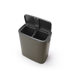 Brabantia Bo Touch Bin 2x30 ltr - platina