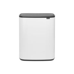 Brabantia Bo Touch Bin 60 ltr - wit