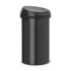 Brabantia Touch Bin 60 ltr - mat zwart